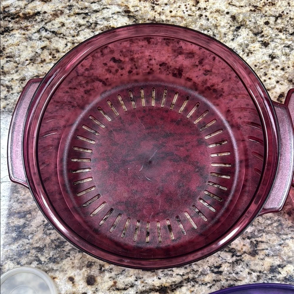 Tupperware Bundle Purple and Cranberry Miscellaneous